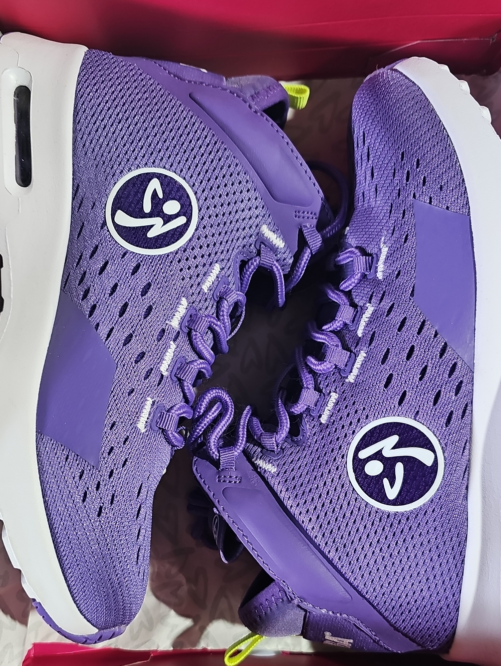 Zumba Air Funk- Purple Mesh Athletic Sneakers